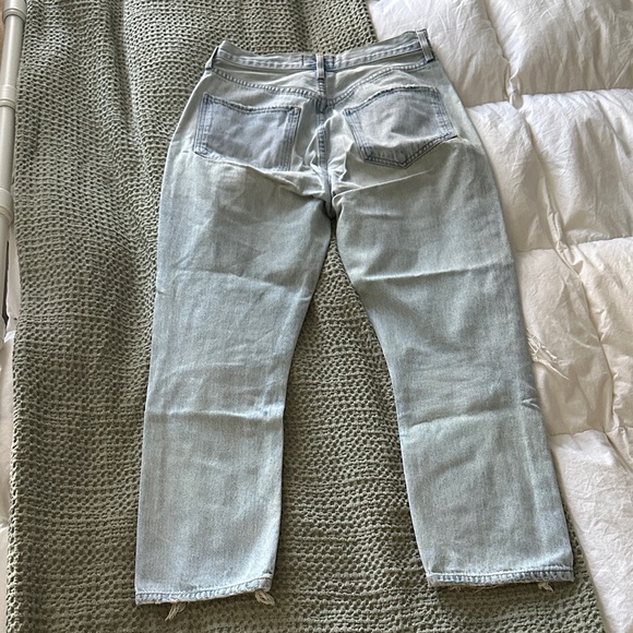 AGOLDE Riley Distressed Denim - Picture 5 of 5